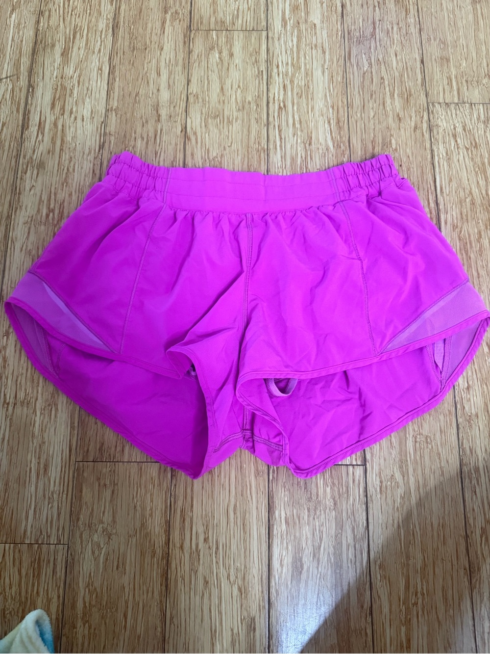 lululemon athletica Bright Pink Running Shorts